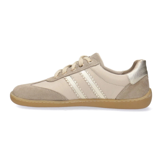 Buty BAREFOOT damskie Pollonus  5-1774-001 Wanilia+złoto