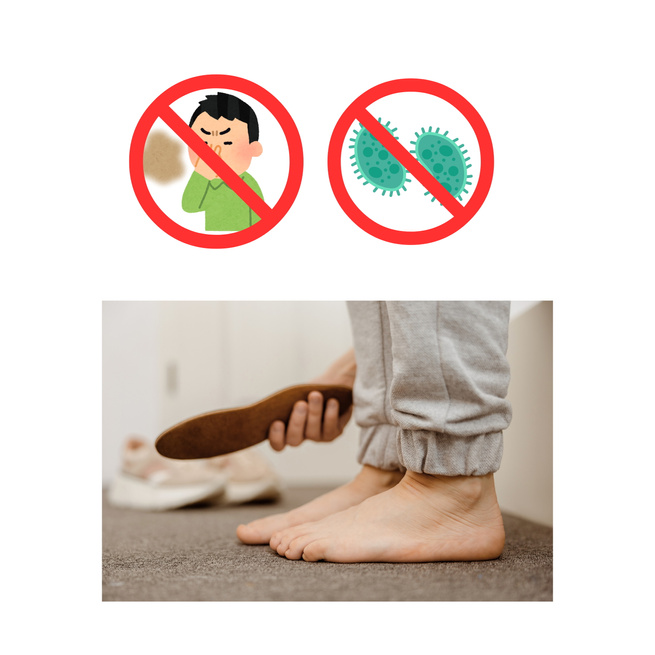 Sada 10 párů antibakteriálních a protizápachových vložek URG-01 Actifresh URGENT k vystřižení