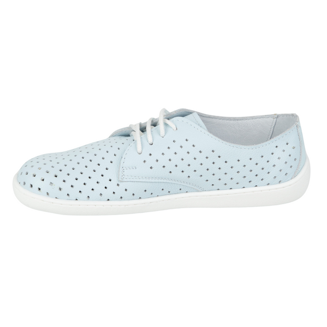 BAREFOOT Damskie minimalistyczne ażurowe 1288POL błękitne