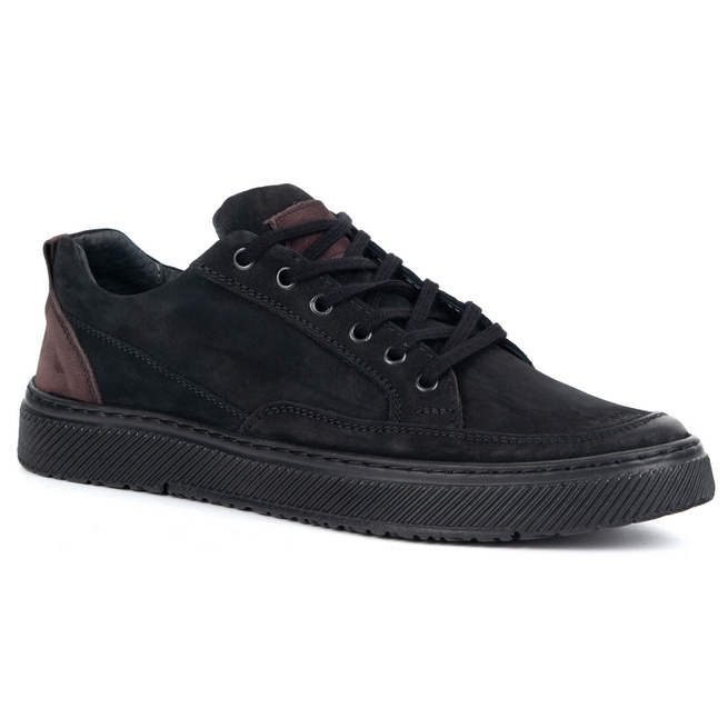 Pánské kožené boty SNEAKERS 950MA black