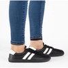 Buty skórzane damskie JOKER BLACKORWHITE 908 czarne – minimalistyczne sneakersy od Olivier