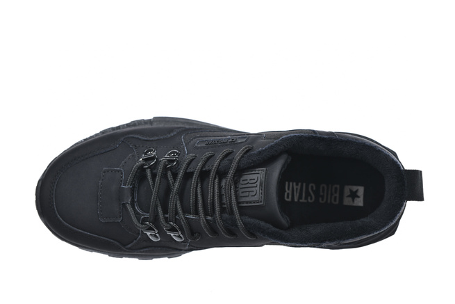 Buty męskie ocieplane Big Star SS174411 czarne
