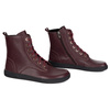 Buty damskie barefoot zimowe skórzane Olivier Liv 1303 ocieplane bordowe