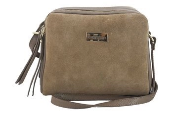 Torebka listonoszka skórzana - Beżowa ciemna