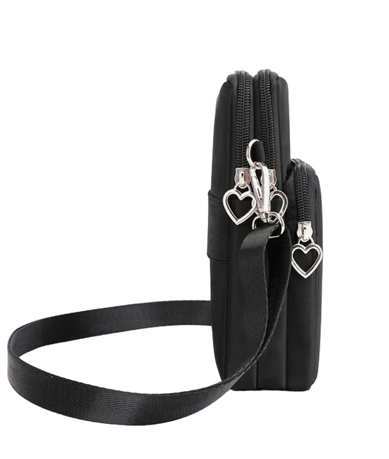 Kabelka postbag pouzdro na telefon přes rameno králík