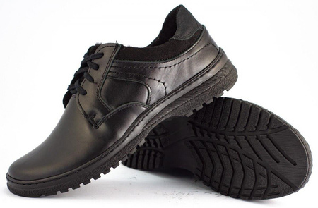 Zimowe buty męskie 835F czarne