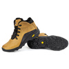 Pánské zimní kožené boty 903K camel yellow