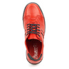 Buty męskie casual 1801L czerwone z czarnym