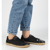 Dámská minimalistická kožená obuv barefoot 0771W black denim