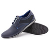 Buty męskie skórzane casual 275LU granatowe