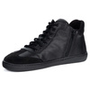 Buty barefoot minimalistyczne skórzane WASAK 0802W czarne