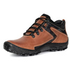 Buty trekkingowe męskie zimowe ocieplane skórzane 905KOM ceglane