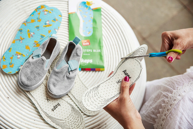 Pohodlné vložky do dětské obuvi Sweet Steps Blue for Kids - 3 páry