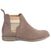 Olivier Grace – damskie botki zamszowe wsuwane, styl casual chic