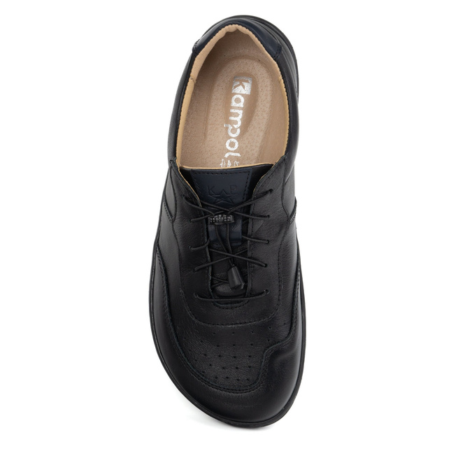 BAREFOOT minimalistická kožená obuv 500/15 černá