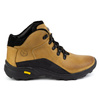 Pánské zimní kožené boty 903K camel yellow