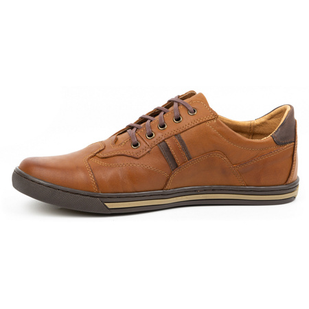 Buty męskie casual 1801N AX CAMEL