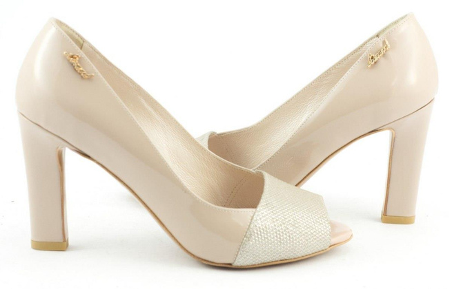 Lodičky Stiletto 04677 pudrově růžové
