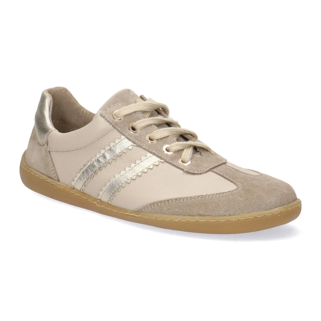 Buty BAREFOOT damskie Pollonus  5-1774-001 Wanilia+złoto
