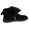 Buty damskie barefoot zimowe skórzane Olivier Liv 1303 ocieplane czarne nubuk
