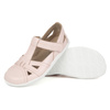 Dámská obuv BAREFOOT Ultralight polobotky Olivier 1285 velcro powder pink