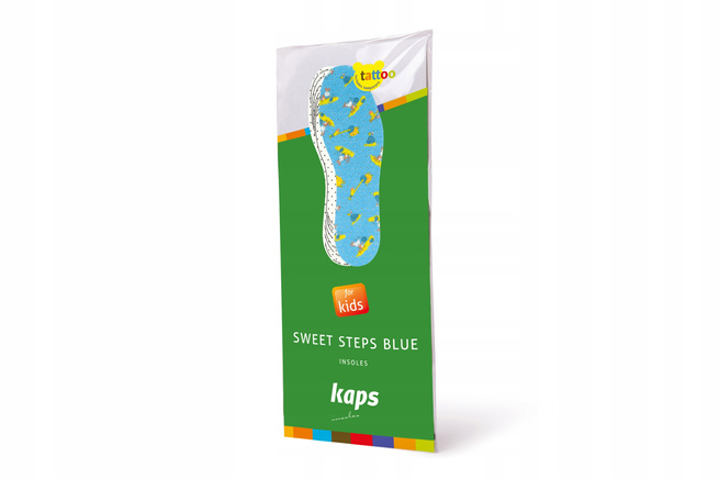 Pohodlné vložky do dětské obuvi Sweet Steps Blue for Kids - 3 páry
