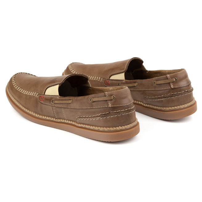 Pánská nazouvací obuv 314GT světle hnědá