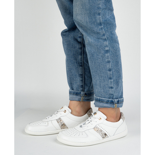 Dámské barefoot boty model 1773POL white MAXI tenisky