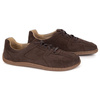 Buty BAREFOOT minimalistyczne skórzane 0796W welur brązowe