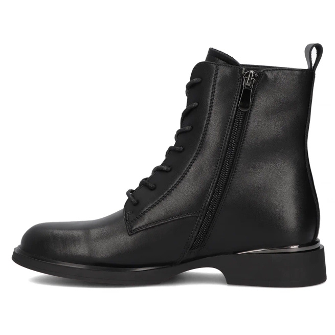 Kožené boty Filippo DBT6520/24 BK černá