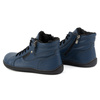 Dámské minimalistické zimní kožené boty barefoot 1261 navy blue