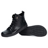 Barefoot buty skórzane minimalisthyczne Riley ocieplane czarne