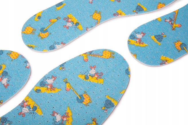 Pohodlné vložky do dětské obuvi Sweet Steps Blue for Kids - 3 páry