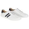 Buty męskie casual skórzane sznurowane BAREFOOT FRIENDLY 1290 białe