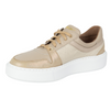 Półbuty damskie sneakersy skórzane 0774W beżowe