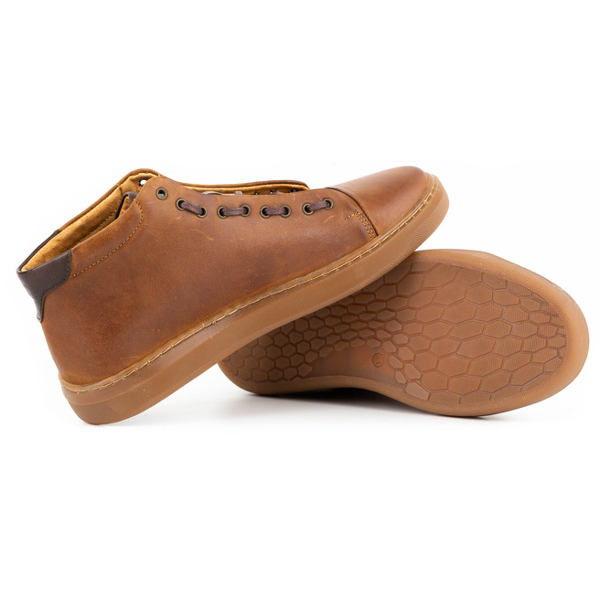 Buty męskie skórzane 2110sw camel