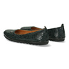 Dámské kožené baleríny Pollonus black croco 5-1330-002