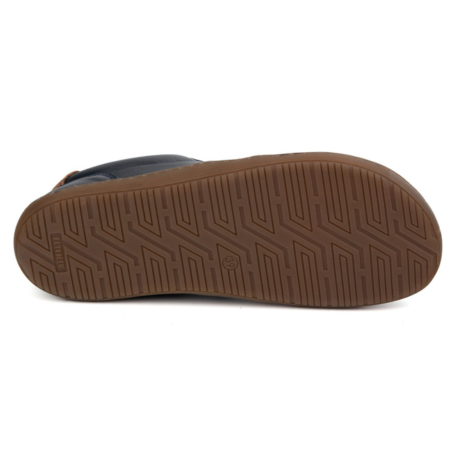 BAREFOOT minimalistická kožená obuv 500/54 navy blue