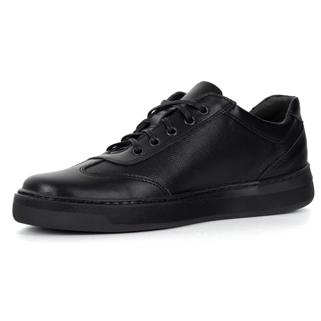 Buty męskie skóra naturalna OLIVIER 7142DT czarne