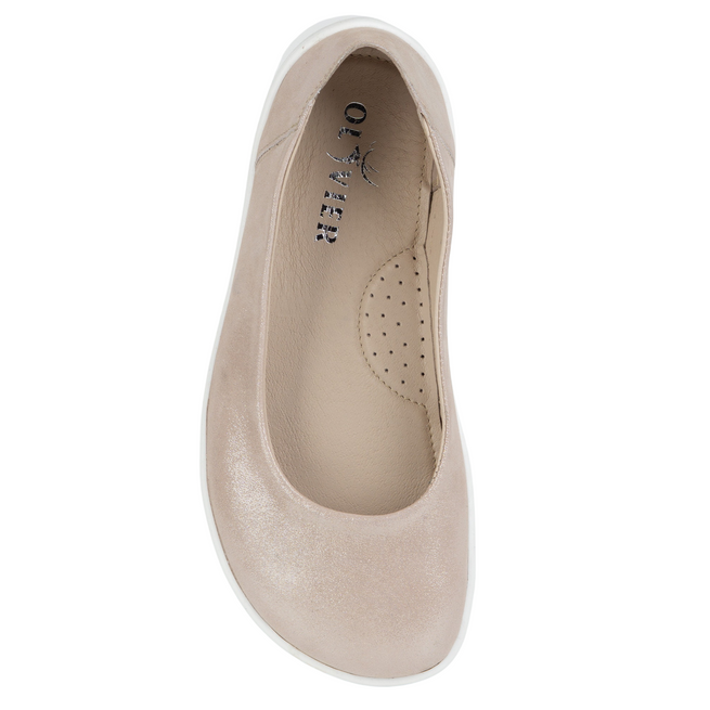 BAREFOOT Dámské minimalistické lodičky 1771POL pink satin