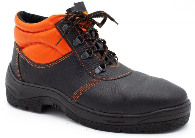 Pánská dlouhá pracovní obuv s nártem