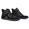 Buty damskie barefoot skórzane zimowe minimalistyczne 1294 czarne