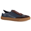 Pánské kožené mokasíny 297 navy blue