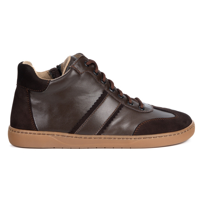 WASAK 0802W hnědá barefoot minimalistická kožená obuv