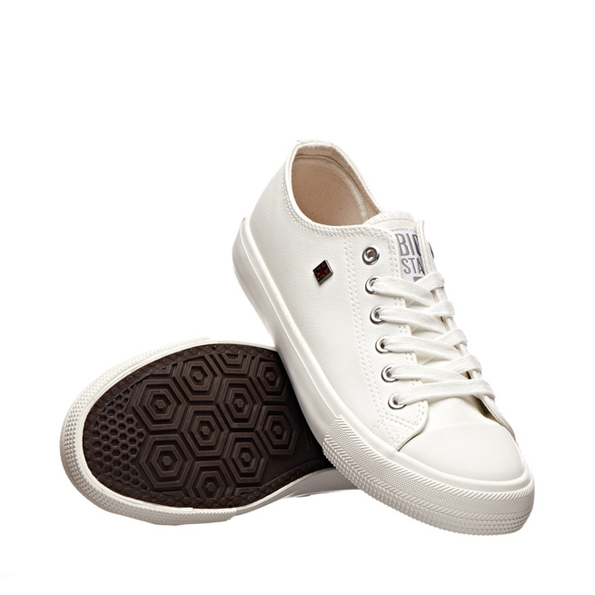 Big Star dámské polobotky V274869 white