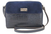Stylová tříkomorová crossbody kabelka - námořnická modř
