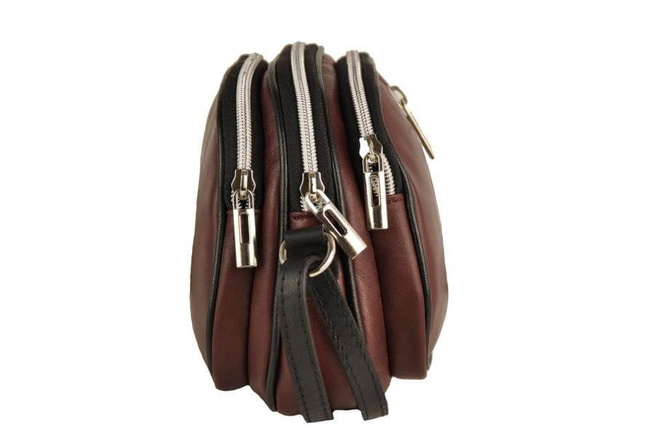 Listonoszka damska - Barberini's - Bordowa