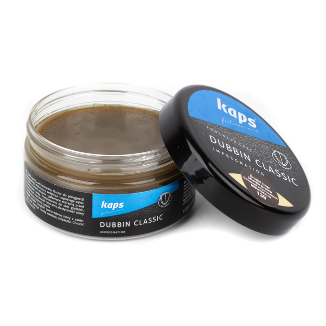 TŁUSZCZ DO SKÓR DUBBIN KAPS 200 ml średni brąz