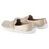 BAREFOOT Elegantní dámské minimalistické kožené mokasíny 1280 gold