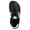 Buty skórzane damskie JOKER BLACKORWHITE 908 czarne – minimalistyczne sneakersy od Olivier